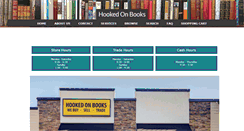 Desktop Screenshot of hooked-on-books.com